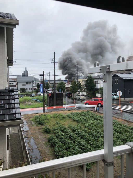 火事 愛知県岩倉市中本町付近で火災 黒煙あがる まとめダネ