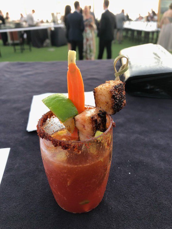 ChefScottyW's tweet photo. Michelada with Seared Scallop. What's a Michelada, you say? You should try one and taste for yourself. This is especially delicious. #chefthrowdown #food #foodies #sandiego #coronado #chefcompetition #chefstalk #cheflife #foodgasm #hoteldelcoronado @cffsandiego #cffsandiego https://t.co/VspToGTqUN