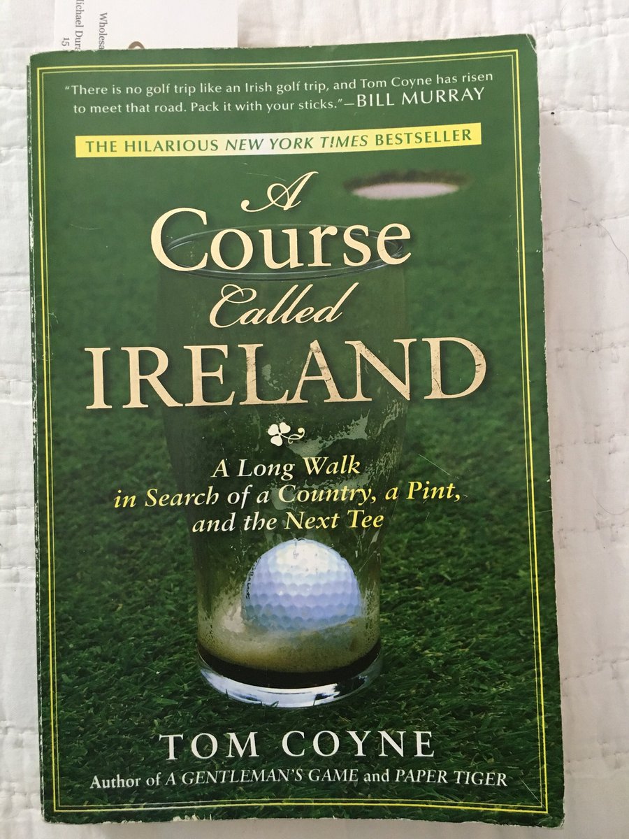 Golftoons's tweet photo. Enjoyed a great book by @coynewriter. Inspired to get back to #Irish #links #golf and happy to see Cruit Island near the top of his favorites list, it’s on mine!

#GolfToon #golftoons #golfLife #PGA #PGATour #NBC #NBCGolf #LPGA #Caddy #RyderCup #LeGolfNational #Ireland #Coyne https://t.co/kE482Go5a5