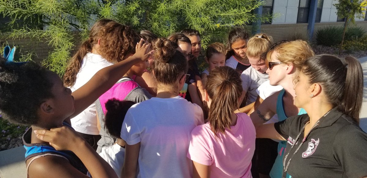 YWSteamPrepNT's tweet photo. And we're off! @YWSteamPrepNT started its first Warrior Bootcamp today! Getting fit because the body needs a workout just like the brain! Getting our needs met! #SelWorkout #PhysicalFitness and #CognitiveWorkout @ELPASO_ISD @newtechnetwork #IAMEPISD https://t.co/M5xf3LJpkV