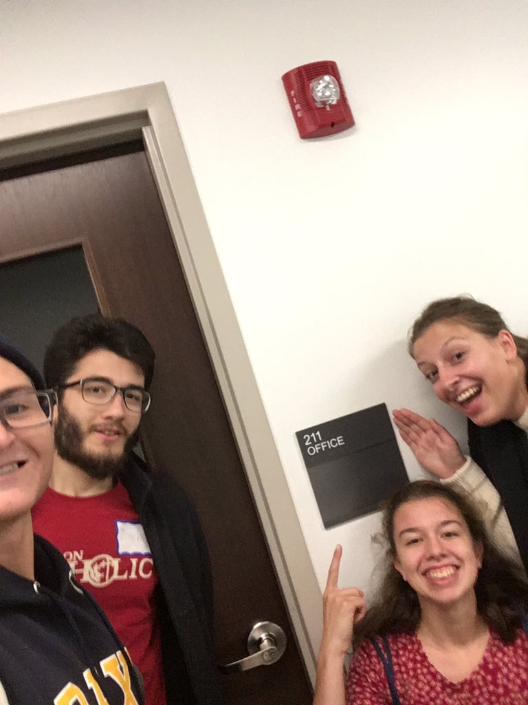 GochiMichael's tweet photo. Cue Office theme #dragoncatholic @DNLockIn18 https://t.co/kSmOlkSfHU