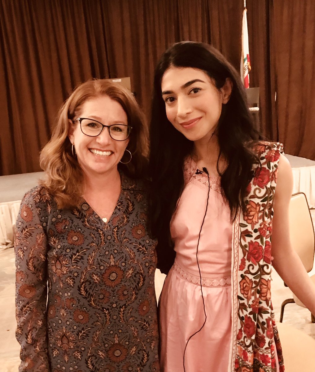suzimaldonado's tweet photo. An honor to meet and hear @Shiza co-founder of @MalalaFund speak today @ACSA_info  Women’s Leadership Forum. Truly an amazing, inspiring young woman w/ so much wisdom &amp; knowledge to share with the world. I want to be her when I grow up. #LadiesWhoLead #WomenWhoLead #womenleaders https://t.co/CB3hgnyx3h