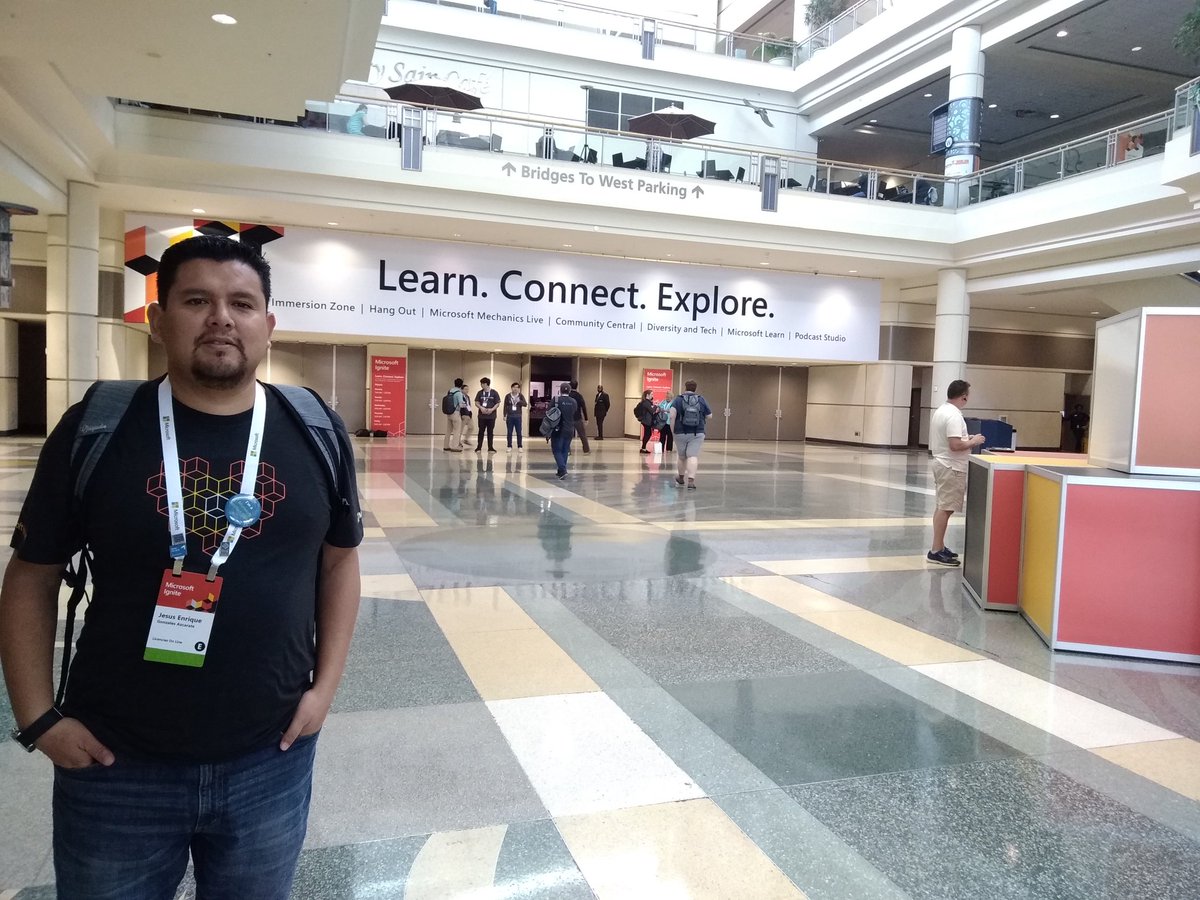 JEGA1982's tweet photo. See you next year #MSIgnite 2019!!! https://t.co/6le13AHhAo