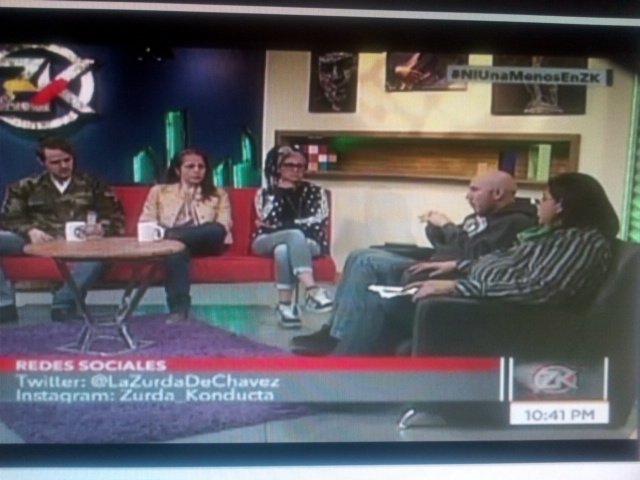 CulturasUNEARTE's tweet photo. #28Sep Programa de @LaZurdaDeChavez en homenaje a Mayell Hernández #NiUnamenosEnZK sintoniza @VTVcanal8 #NoEstamosTodasFaltaMayell https://t.co/7JPHcKNtCs