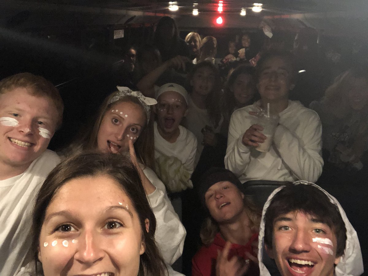 Benton_Stuco's tweet photo. Tough game for the Cardinals tonight but we had a blast on the Pep Bus! Thanks for sharing the bus with us Benton Cheerleaders! #schoolspirit https://t.co/OOmA5iyqyu