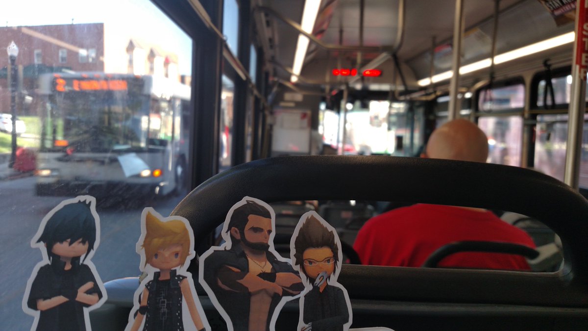 authorialfuries's tweet photo. Car broke down! We don’t have Cindy, but we do have #cbus #FFXVPocketContest https://t.co/qo6K7ZCbnp