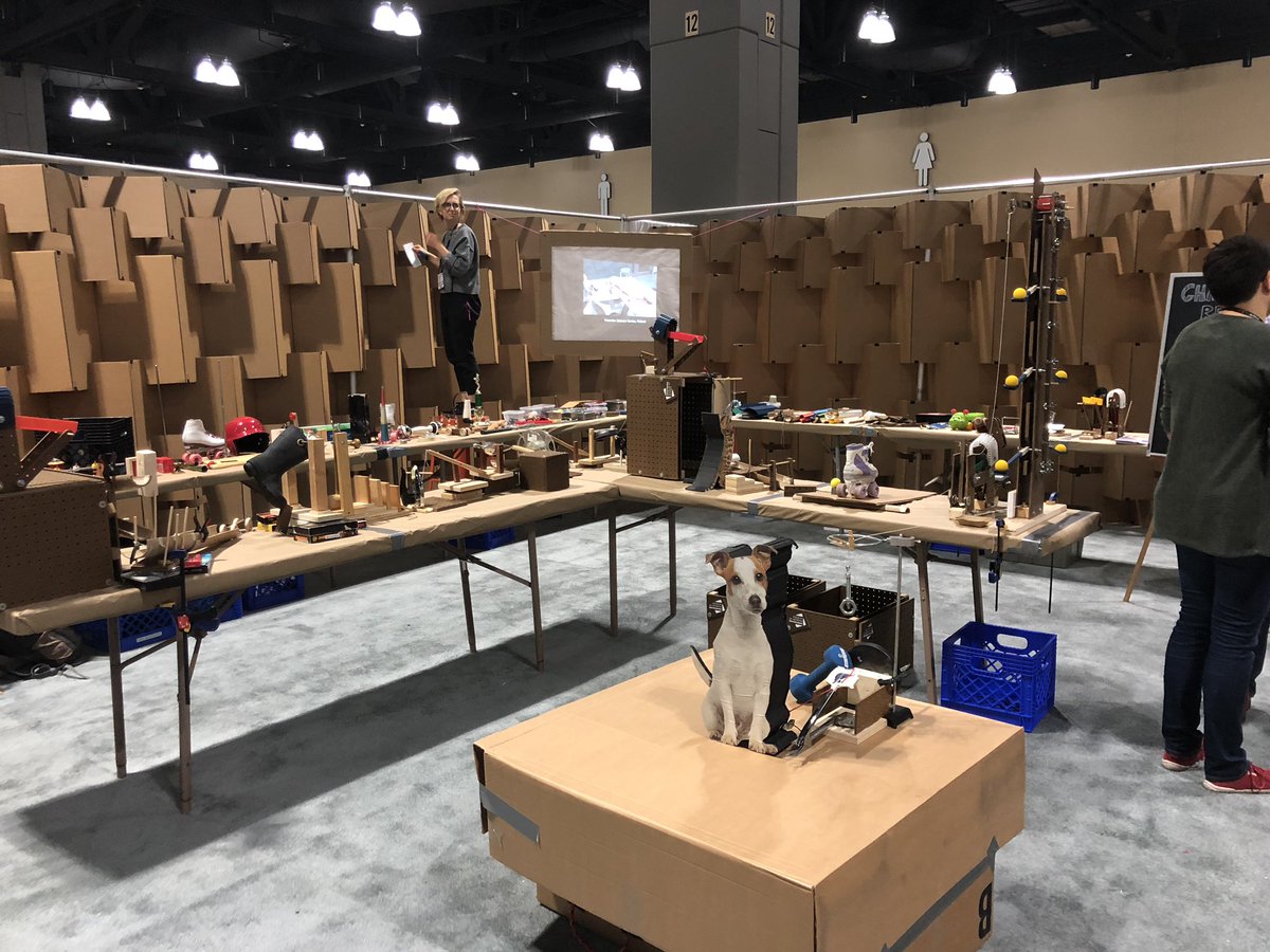 biophilebytes's tweet photo. It all came together so well! πΎπReady for visitors tomorrow. Such a fun pre-conference intensive with a great group. #MakerSpaceASTC #builtinaday #astc2018 https://t.co/8VSAq3jgFe
