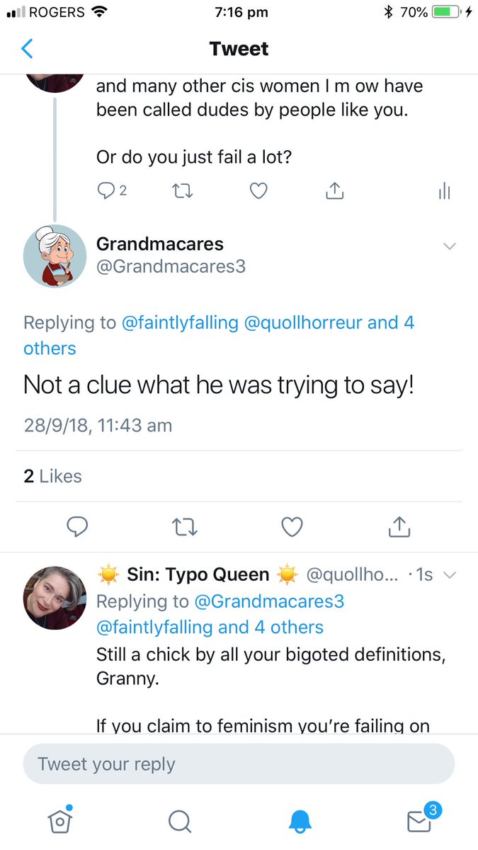 And the bonus round of demonstrated  #TERFgoggles hypocrisy and why they fail at feminism. But hey, it’s nice to see they agree that people born with a uterus and ovaries can be a man, right?Don’t think that was what they were aiming for.
