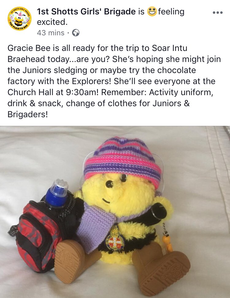 BrigadeShotts's tweet photo. Not long now @DykeheadPrimary @staneprimary @ShottsStPats @allantonprimary @CalderheadHS @JABber1986 https://t.co/12aanmVpe1