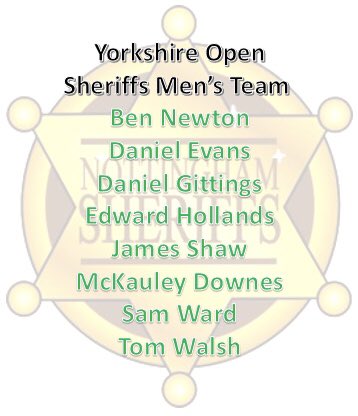 With the Yorkshire Open fast approaching tomorrow down in Leeds, us Sheriffs are ready to show we mean business. 💪 

Here is the team line up for our Ladies’ and Men’s. Wishing them all the best of luck!! 🤾‍♀️🤾‍♂️

#Sheriffs #SheriffsAreComing #Dodgeball
