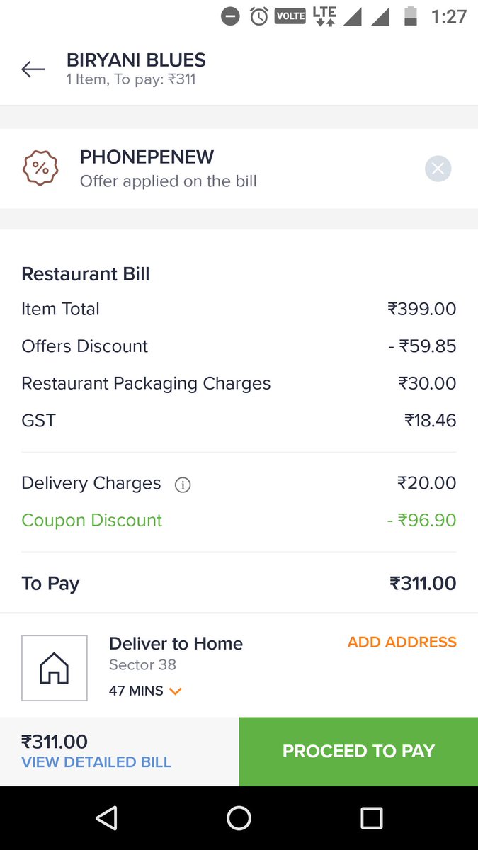 PandeyTheVinod's tweet image. @swiggy_in why are you cheating people by the name of #super I am attaching some screenshots and review the price the price is more when i opt for super, #pathatic
Img 1- without #super 

And see the magic after paid for #super
Img 2 -