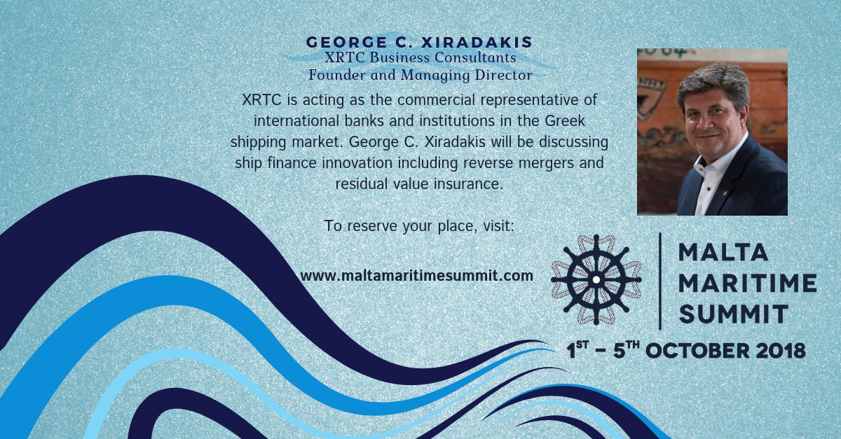 MaritimeSummit1's tweet photo. Visit https://t.co/vSRt9Vsfpr
#maltamaritimesummit #mms2018 #malta #maltaflag #gmint #shipowners #maritimeindustry #shipregistration #maltaregistration #gmx #businessconsulting #propellerclub #hellenic #greecechina #HELMEPA #shipfinance #XRTC https://t.co/Xlod2foFvi