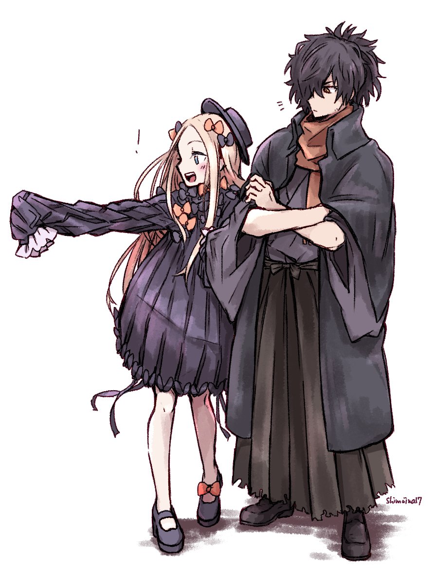 いな菜 アビーちゃんと以蔵さんまとめその１ Fate Grandorder Fgo 岡田以蔵 アビゲイル ウィリアムズ 岡田以蔵 Fate アビゲイル ウィリアムズ Fate アビゲイル Fate T Co Wxsy6tngay T Co Auznva2k8a Twitter