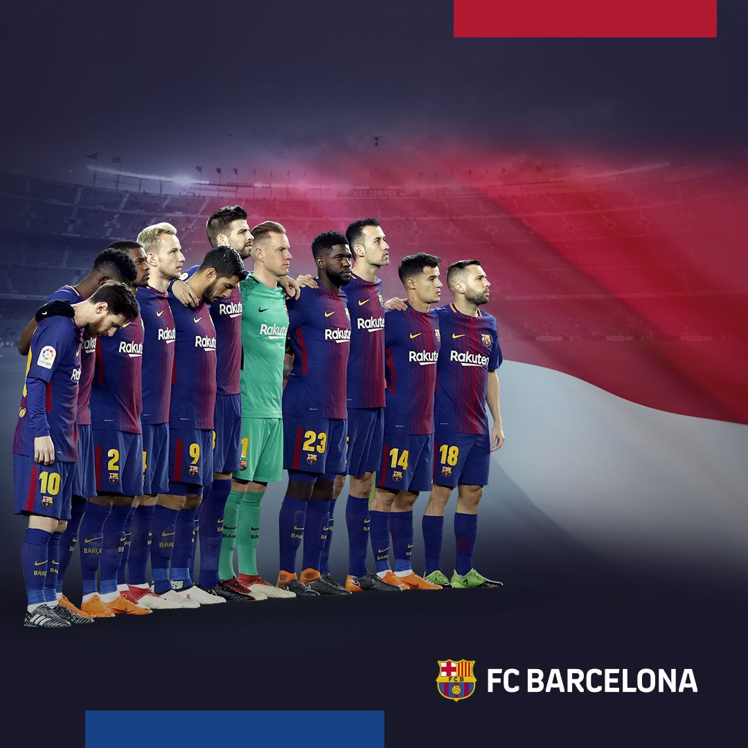 fcbarcelona_id's tweet photo. FC Barcelona turut berbelasungkawa atas gempa dan tsunami yang terjadi di Palu dan Donggala, Sulawesi Tengah. Stay strong !
#PrayforPalu
#PrayforDonggala
 #PrayForIndonesia https://t.co/TmQJ7kKYdc