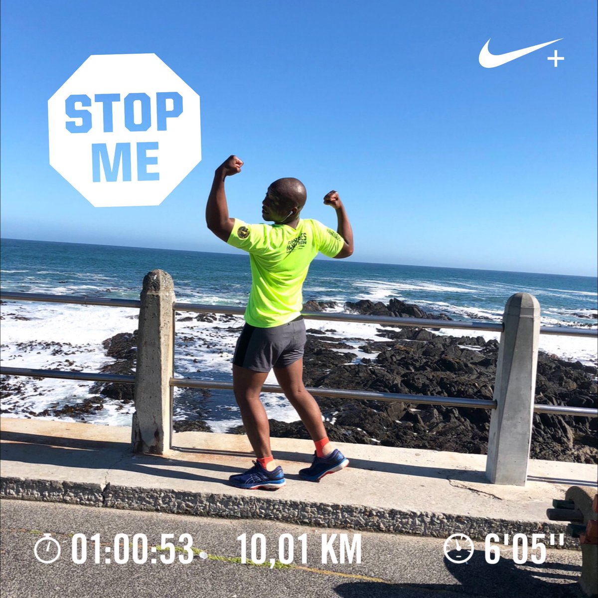 SelfieRunnerZA's tweet photo. The joy was in the act of running and not in reaching the destination. #PostYourPassion #SeaSideRun #WeRunCapeTown https://t.co/z2UM2ivUbo