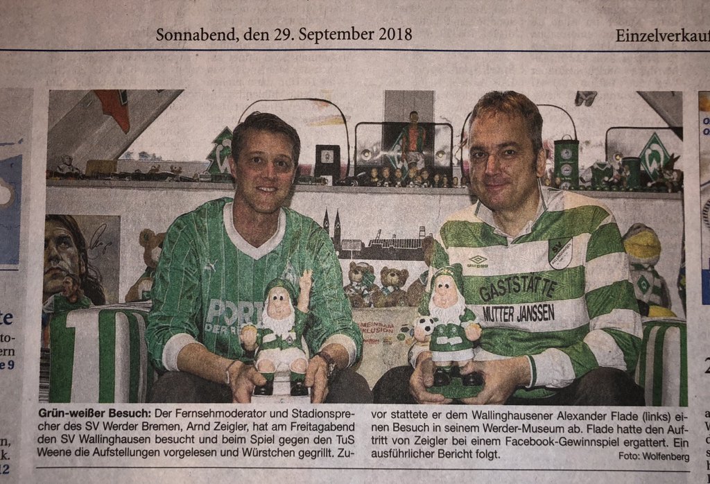 Ostfr_Alemaos's tweet photo. Unser 1. Vorsitzender @Faldi80 durfte @arndzeigler gestern in seinem #Werder Zimmer begrüßen 💚 #werderzimmer #svw #alemaos #arndzeigler @zwwdf 
https://t.co/2d2DQSQCfM https://t.co/dVEBCBbStM