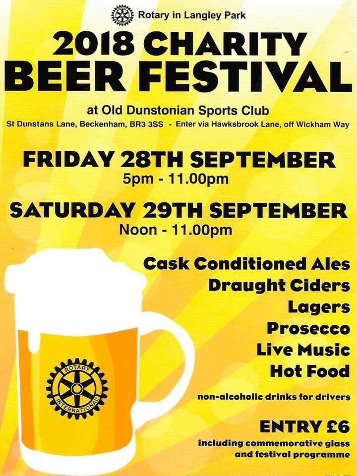 KerrieP13's tweet photo. Best local beer festival this weekend !! #beckenham #beer #beerfestival #weekend #charityevent #liveband @CCARA_Beckenham https://t.co/o3T2iQxCum
