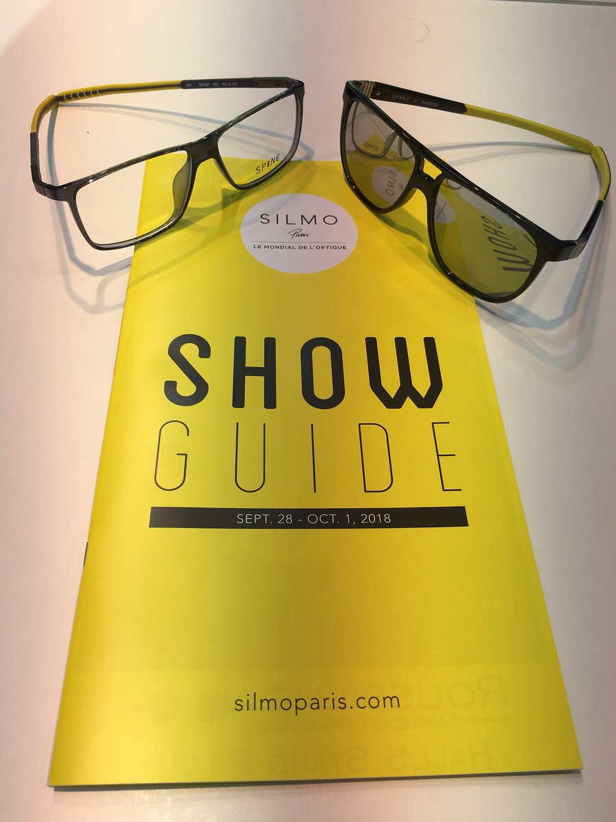 EyewearTy's tweet photo. Yellow is a colour we love at @SPINE_OPTICS just like our friend @silmoparis !! Come join us H5 H019 & check out our latest styles and #smarthinge technology👓🕶💕
#Silmo #SilmoParis #Silmo18 #SpineOptics #SpineEyewear @Damon_Hess @2020europemag @OptometryToday @OptometryTimes https://t.co/LtIQJkwzUs