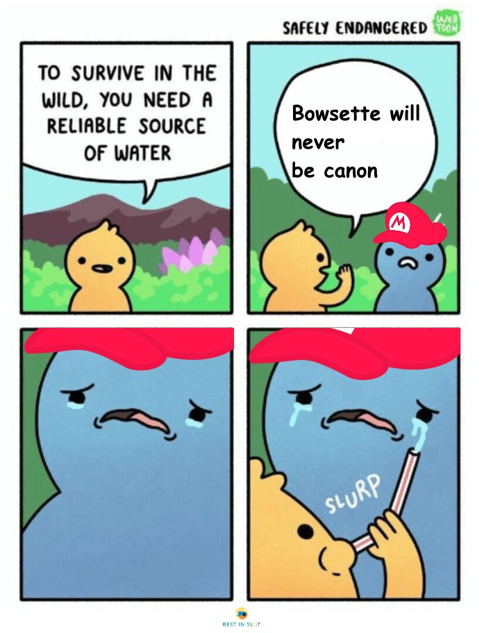 DenUndercover's tweet photo. #bowsette #bowsettefanart #bowsettememe #bestinslot @nintendolife @bestinslotdotco #meme #mario #luigi https://t.co/ctYespfUiD