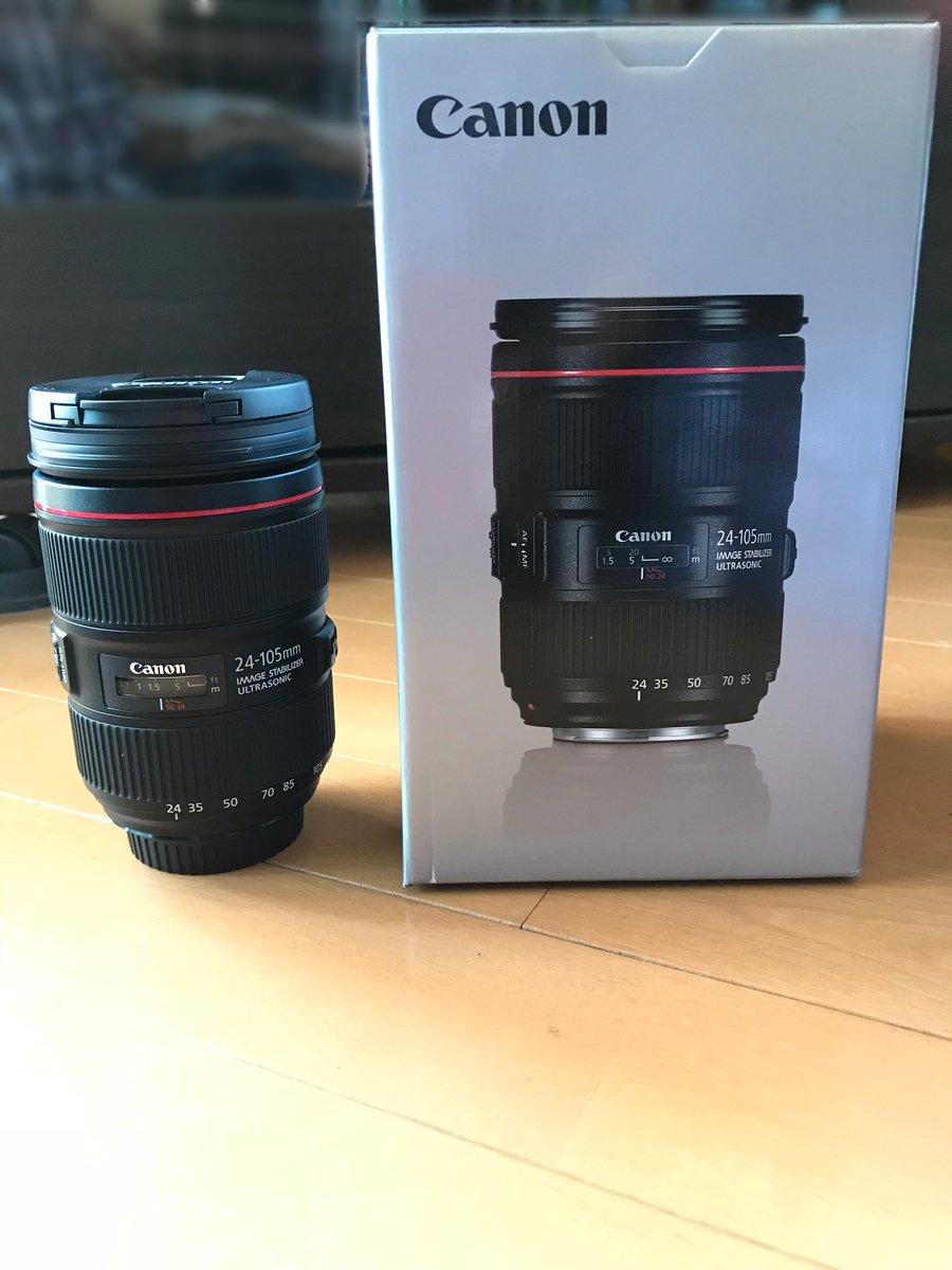 hawks_0331's tweet photo. ついに3本目の"Lレンズ"買った*｡٩(ˊωˋ*)و✧*｡

EF24-105mm F4L IS II USM

これで 超広角 標準 超望遠レンズ と3本揃えた(〜'ω' )〜
16-400mm(APS-C)ならカバーできる

次は何を買おうかな〜〜📸
フルサイズボディかなー

さぁ、撮影に行こう https://t.co/WkSFgb603j