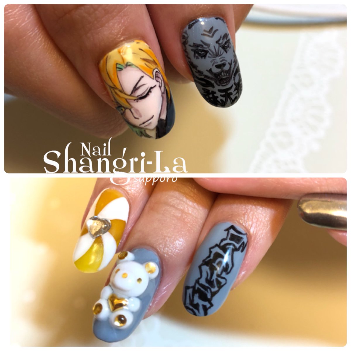 札幌痛ネイル ネイルシャングリラ No Twitter ヒプノシスマイク 伊奘冉一二三 イザナミって出た あいふぉんすごい 痛ネイル 札幌痛ネイル ヒプノシスマイク ヒプマイ 麻天狼 ひふみん