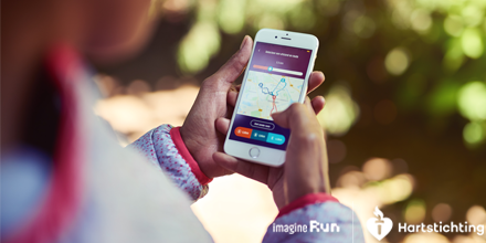 Hartstichting's tweet photo. Vandaag vindt het Imagine Run event plaats! Wij zijn benieuwd naar jullie leuke routes. Deel jouw foto via #shareeverystep en #imaginerun ! https://t.co/TdllvlIvsD
