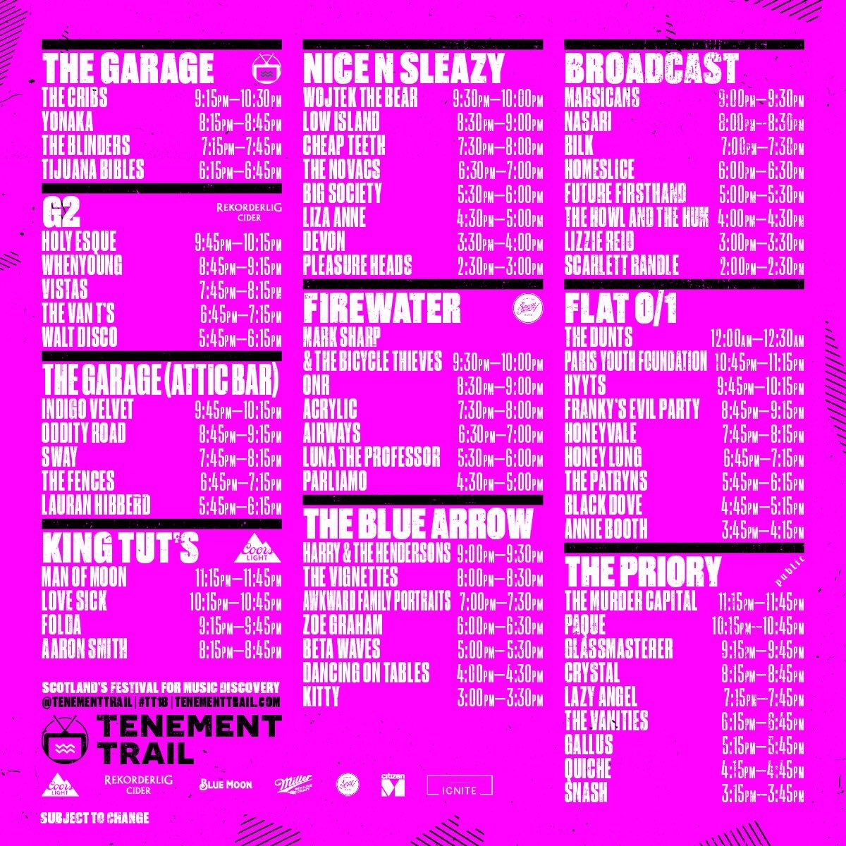 nativepublish's tweet photo. Today’s the day! Make sure to pop along to see @The_VanTs and @Tijuana_Bibles Back to back splendidness #glasgow https://t.co/WamrlNGqNO