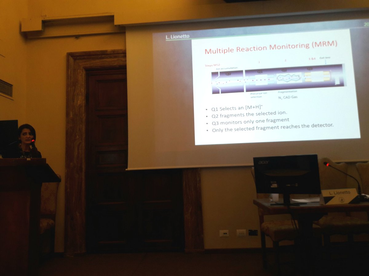 EHF_Official's tweet image. #Metabolomics and therapeutic #DrugMonitoring are the tools to be used for #PrecisionMedicine in #headache disorders, says Prof. Luana Lionetto at #EHF2018