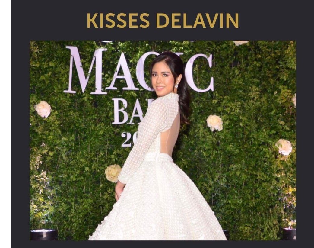 Kitlingkitet's tweet photo. Take care of your inner, spiritual beauty.

#DONKISSFairestOfThemBALL
#ABSCBNBall2018 Kisses Delavin @delavinkisses https://t.co/3cKIQ6bkK2