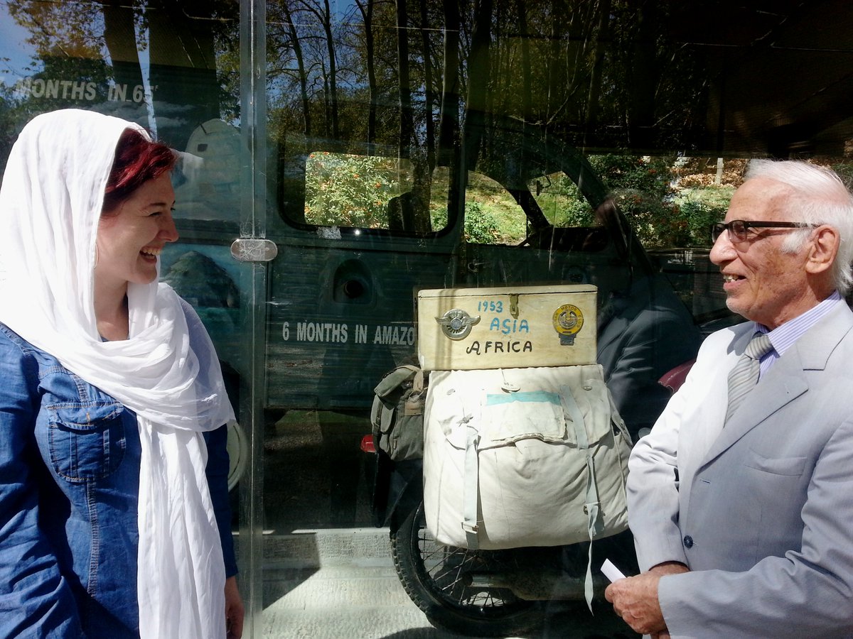LoisPryce's tweet photo. Delighted to say that I have a piece on one of my favourite radio programmes this morning - From Our Own Correspondent @BBCFooC All about meeting the Iranian explorer, Issa Omidvar in Tehran. Tune in! @BBCRadio4 11.30am
https://t.co/jhuc0Z7dbv https://t.co/aEE5adsQkm