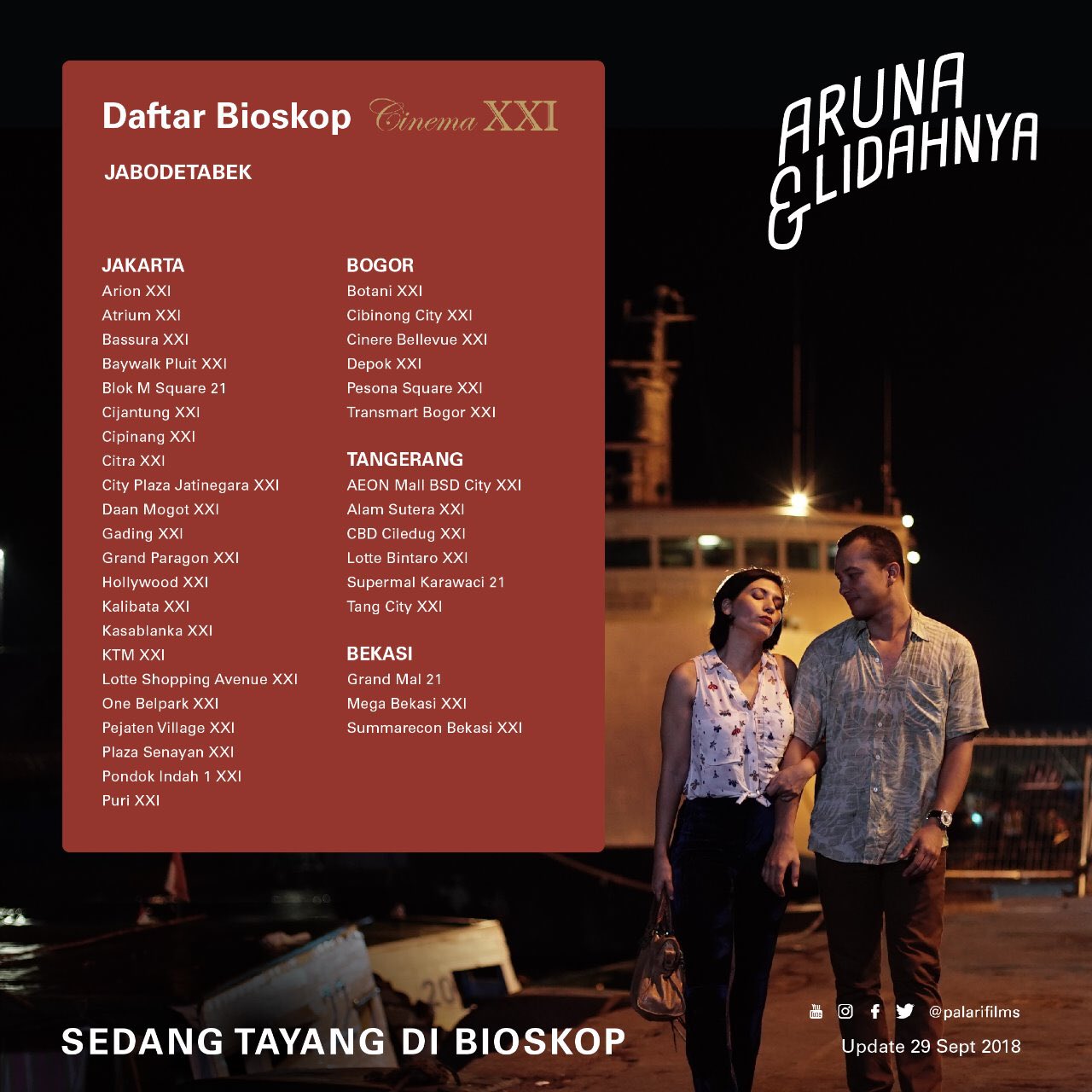 Jadwal bioskop btm