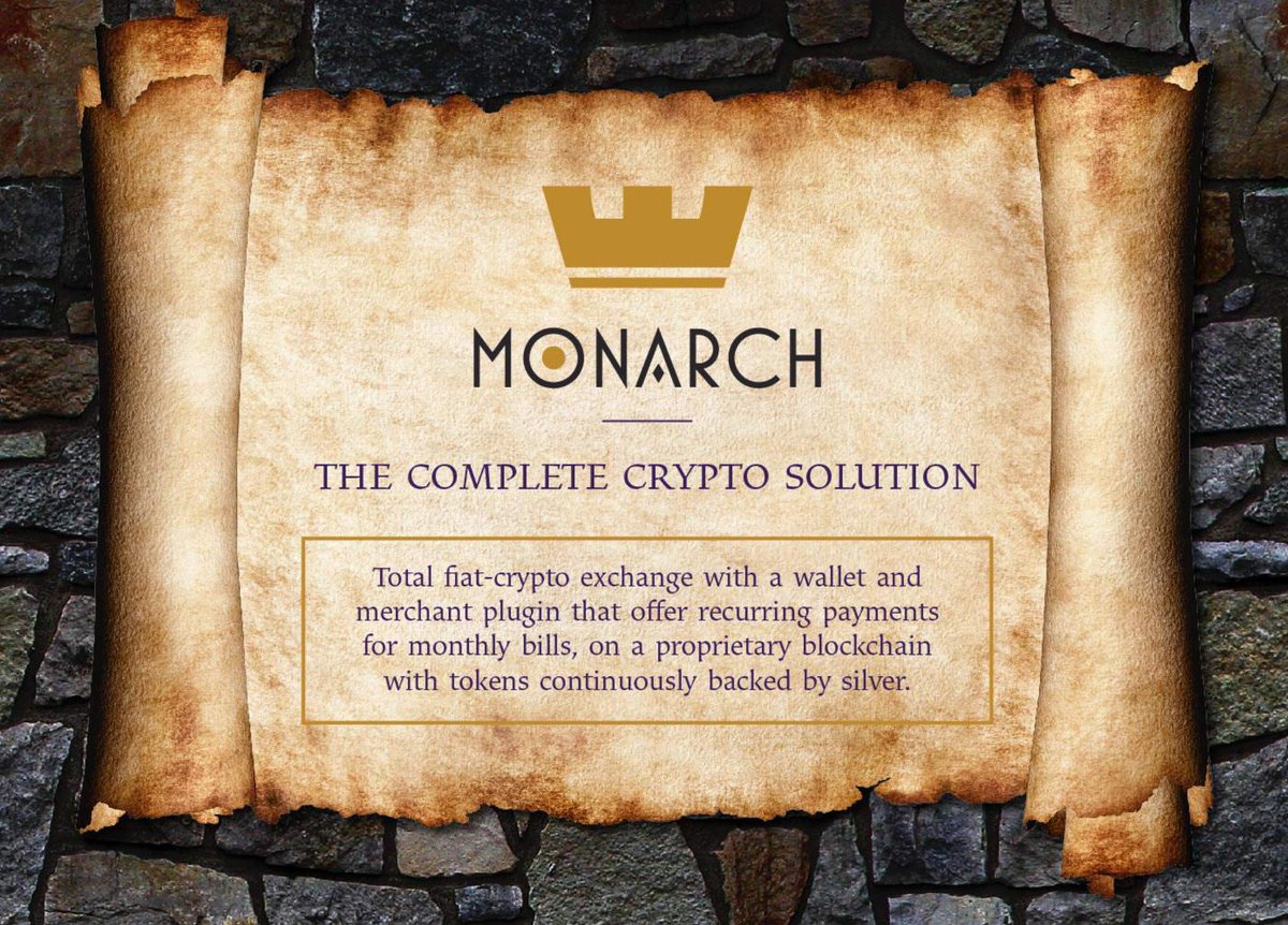 MonarchWallet's tweet photo. Monarch is a revolutionary payment platform that enables users to “Be Their Own King,” providing a simple &amp; easy-to-use bridge between consumers &amp; merchants. It’s an all-encompassing tool that brings practical functionality to cryptocurrencies for real-world usage.

#monarchtoken https://t.co/pwkEnGh8RJ
