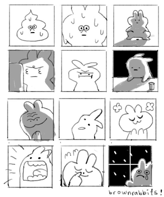 emote sketches! which ones are your favorites?! I kind of want to make them all haha