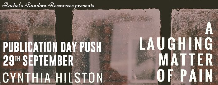 book tour Stop: A Laughing Matter of Pain by Cynthia Hilston bginareview.wordpress.com/2018/09/29/boo…