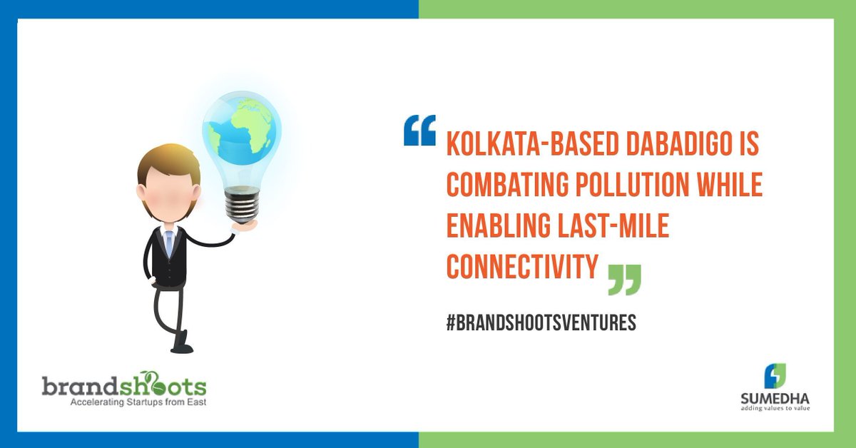 SumedhaFiscal's tweet photo. We are proud to be associated with @dabadigo through @brandshoots_in - an accelerator program for #startups in Eastern India! Here's more on them - https://t.co/gtMuPYGGWj https://t.co/jV5lSCOXIL