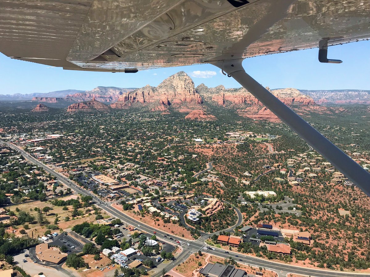 Amazing views over Sedona, Arizona. #wingfriday