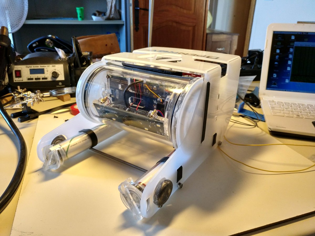 FabLab_Leman's tweet photo. Le fablac et son openROV seront tout le week-end en demo à Renens au #LemanMake #Suisse #fablab #maker #hackerspace #DIY #festival #rovOLA #INRA #USMB https://t.co/Mp1gEIqYwW