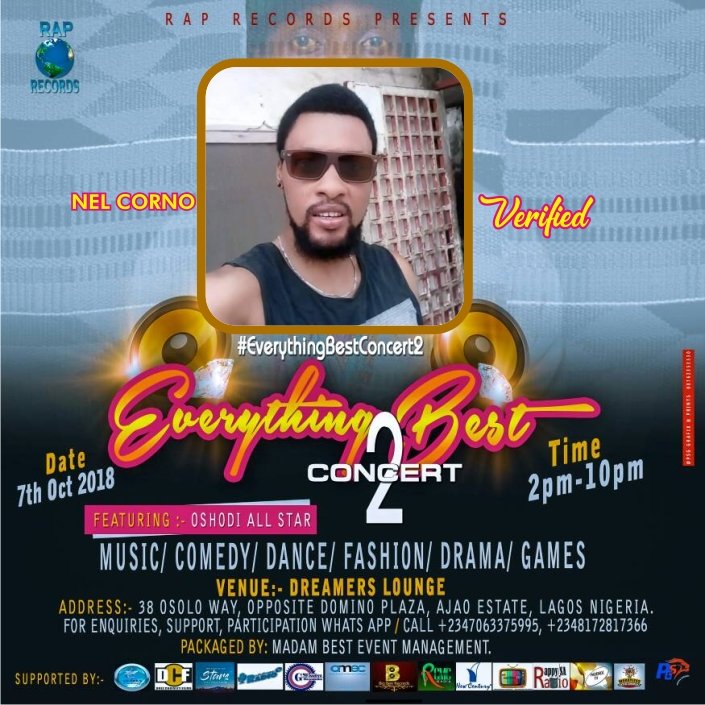 bestslimever's tweet photo. EVERYTHING BEST CONCERT 2
New Confirmed DP's
for Participation | Enquiries
WhatsApp: +2347063375995
Call: +2348172817366
#RapRecords
#TeamBest
#EverythingBestConcert2
#OshodiToTheWorld
#EverythingBest rocks. https://t.co/lLt1VkIBc5