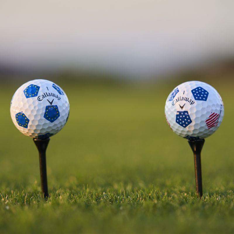 KONKURRANSE! Hvem vinner dagens revansjeoppgjør mellom Fleetwood/Molinari og Woods/Reed? RETWEET for Europa, LIKE for USA. Vi deler ut to nye dusin med Callaway «European» Chrome Soft TRUVIS, gitt til oss av Callaway Norge👌🏻