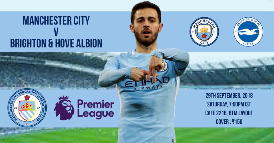 BLR_Cityzens's tweet photo. Screening alert! All blues in #Bengaluru watch out for the official live screening of the @premierleague match between @OfficialBHAFC and @ManCity 
#ManCity #mancityosc #mcfcbsc #mci

For more details see the event : https://t.co/QqqXT1JE31 https://t.co/0IWKXMBTp1