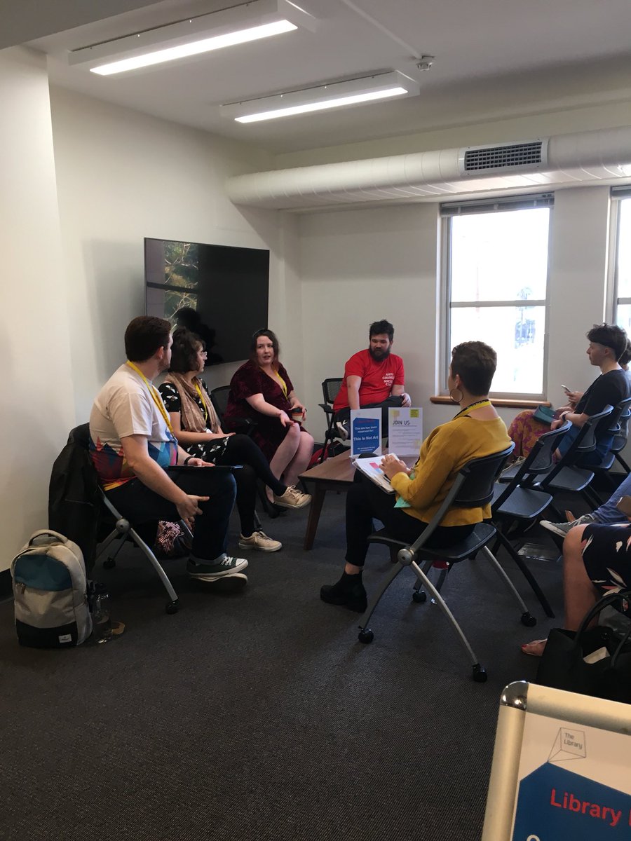 kbradfordbooks's tweet photo. Snapshot from “A Space of One’s Own” #NYWF2018 #TiNA2018 https://t.co/Xu3F1nQkNZ