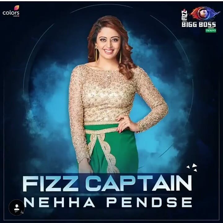 MarathiSanmaan's tweet photo. #NehhaPendse became the #FizzCaptain of the #BiggBoss house.
#NehhaPendse #biggboss12 #bb12 #shilpashinde #sabtv #dipikakakar #karanvirbohra #anupjalota #jasleenmatharu #sreesanth #srishtyrode #deepakthakur #kreetiverma #roshmibanik #romilchaudhary #shivashishmishra #bollywood https://t.co/OkhE5jB94u
