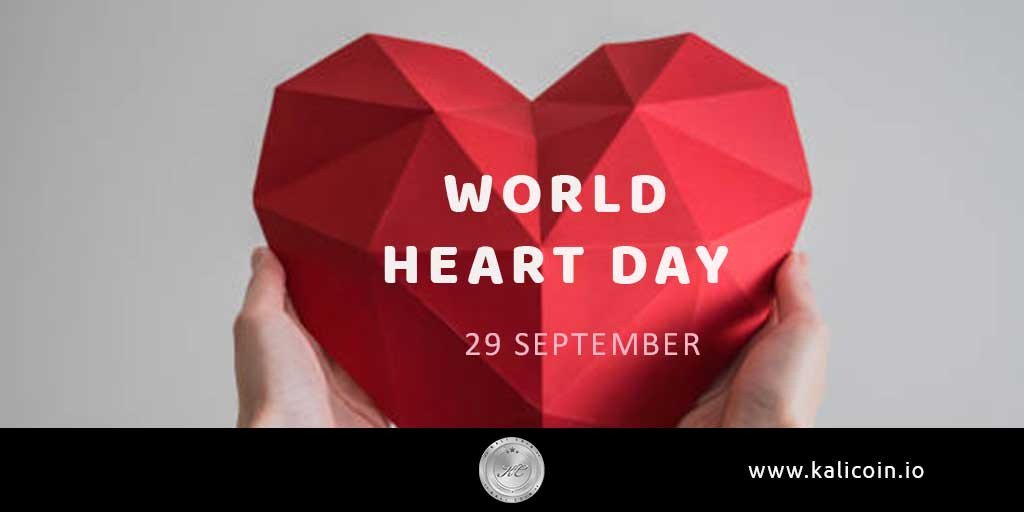 KaliCoin's tweet photo. On #WorldHeartDay, let's take a pledge to eat #healthy and exercise regularly to reduce the risk of heart disease https://t.co/caUDOpoYYG