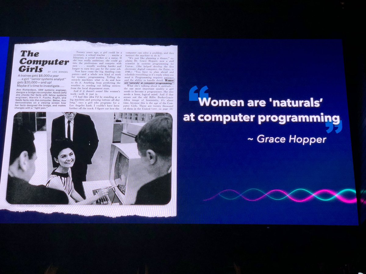 CoatTweets's tweet photo. Note the IBM reference in this part of the empowering speech by @BrendaDardenW at the closing ceremony for #GHC18 #IBMatGHC #inclusive #diversity #WomenTechMakers https://t.co/dGM4Crdntg