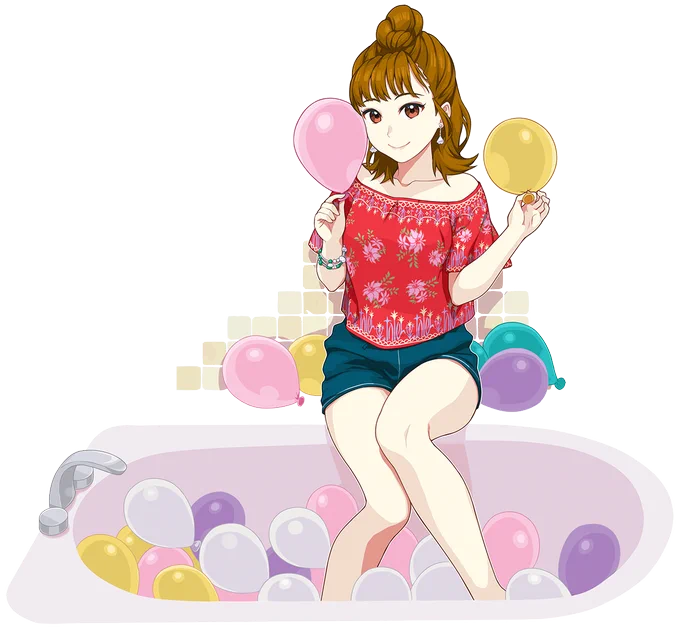 #みなさん去年の今頃はどんな絵描いてましたか
梨子ちゃんときんちゃんの誕生日絵ですね 