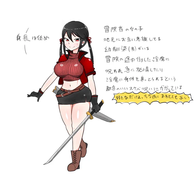 冒険者♀ 