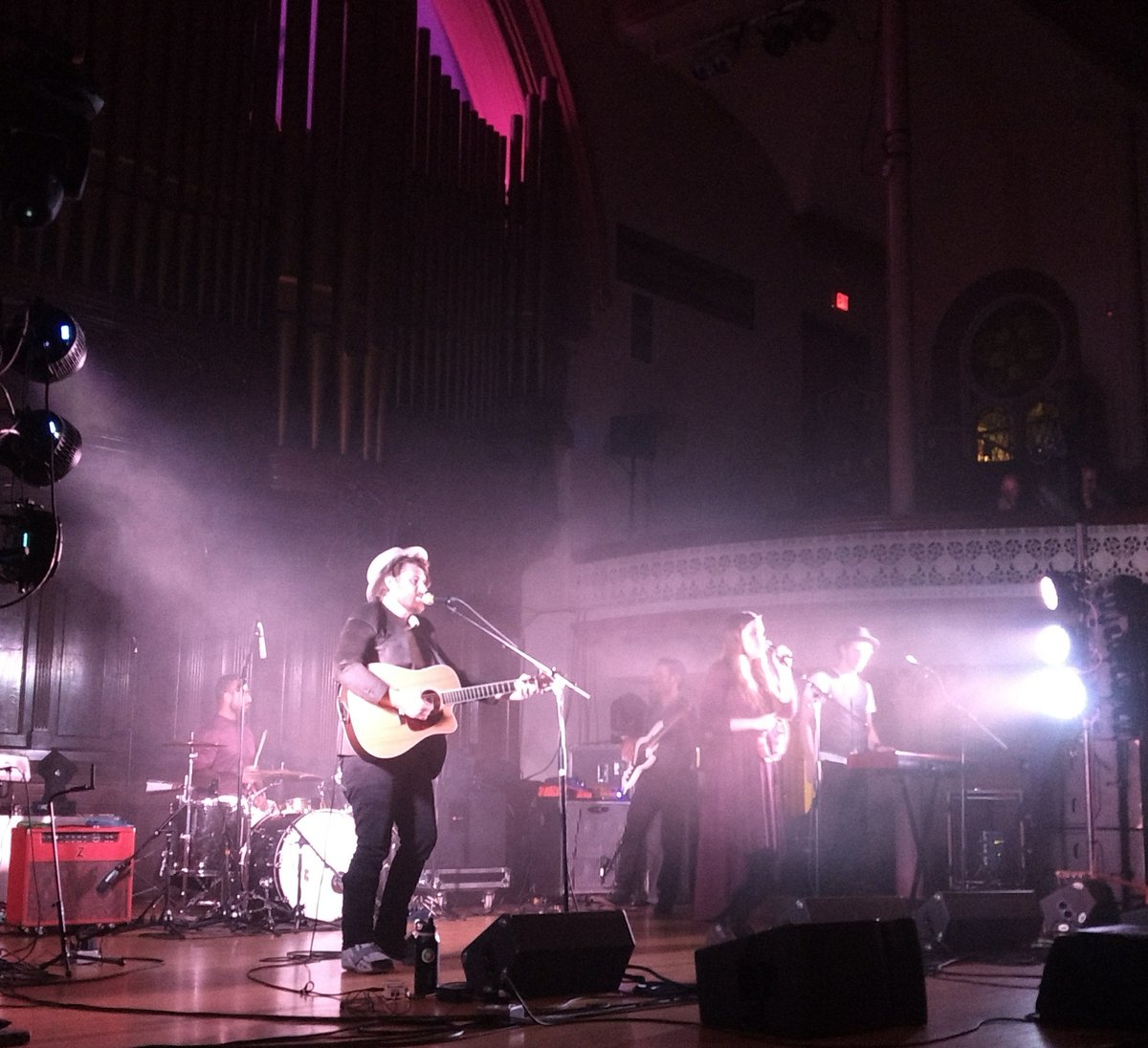 Very much enjoyed <a href="/fallbrigade/">FALLBRIGADE</a> at the <a href="/CBC/">CBC</a> Victoria 20th Anniversary Celebration! Esther's voice is amazing, and you can tell Caleb has music to his core. All-around LOVE this band! #yyjarts #listenlocal #cancon