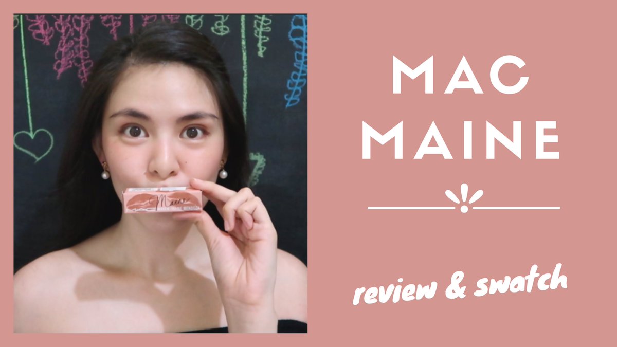 joressssa's tweet photo. MAC MAKER MAINE is having an event in trinoma, get ur own lippie there! check out my review: https://t.co/zZnAxf1FB2 #mainedcmMACTrinoma https://t.co/FJDNwvMBuS