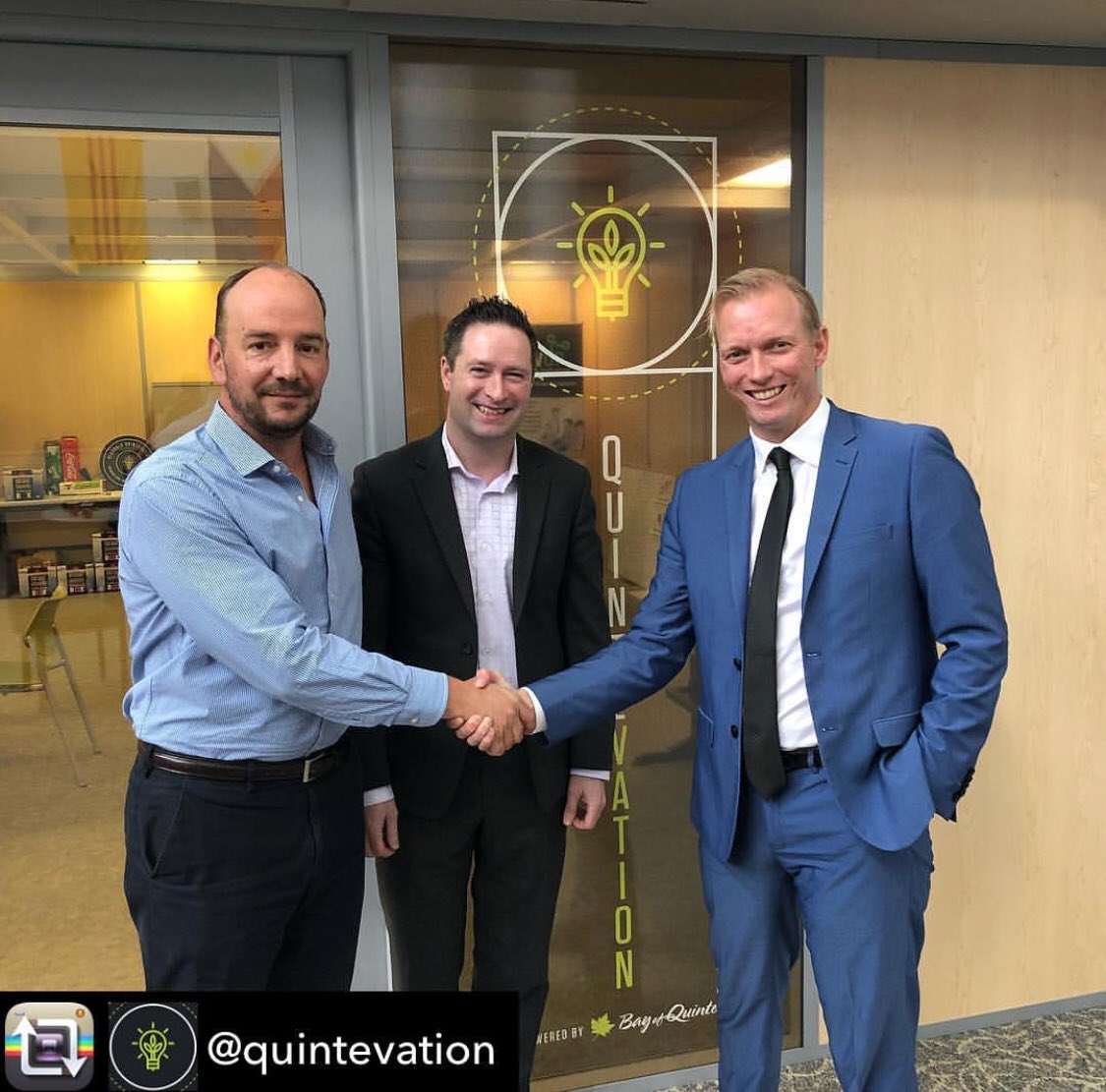 Ryan_r_Williams's tweet photo. It has been an honour to lead Canada’s leading #ruralinnovation organization @quintevation. Congrats to Jeremiah MacKenzie, new Chair of QuinteVation shown with Executive Director Rob Clute  #quintevation #ruralinnovation #bayofquinte #belleville #princeedwardcounty #quintewest https://t.co/JCKC8nHVog