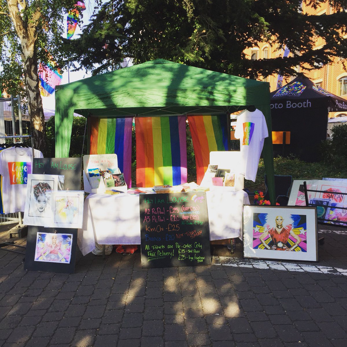 All set <a href="/lincolnprideuk/">Lincoln Pride UK</a> along the Brayford outside <a href="/HolidayInn/">Holiday Inn by IHG</a> 🌈🌈🌈 #pride #lincolnpride